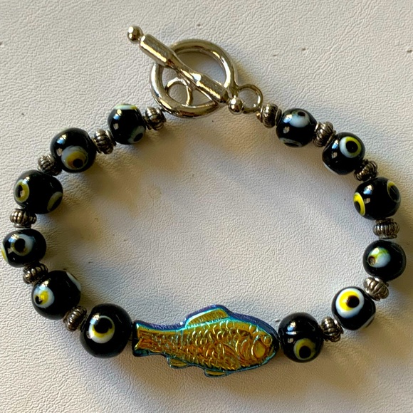 Fish bracelet beaded - Picture 2 of 16